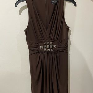 Max and Cleo Brown Dress